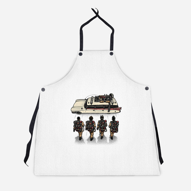 Time To Answer The Call-Unisex-Kitchen-Apron-glitchygorilla