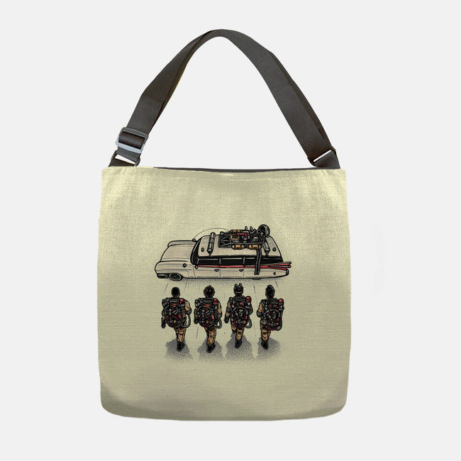 Time To Answer The Call-None-Adjustable Tote-Bag-glitchygorilla