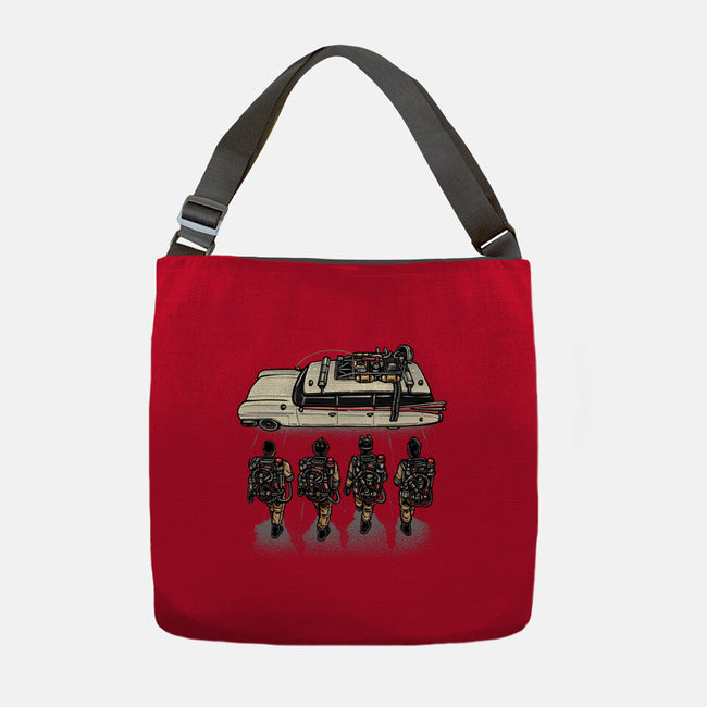 Time To Answer The Call-None-Adjustable Tote-Bag-glitchygorilla