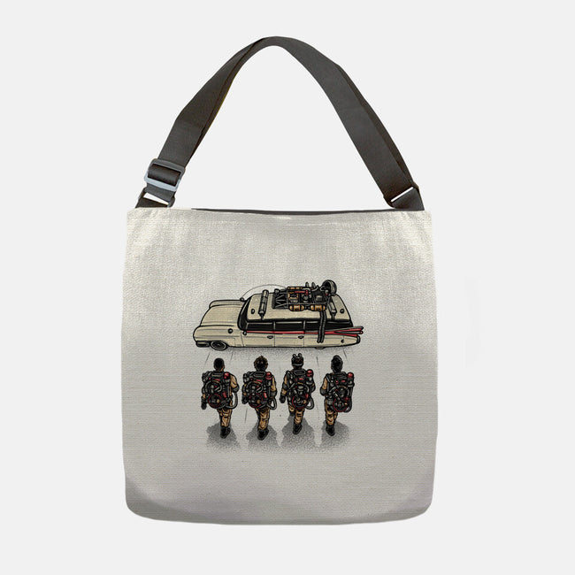 Time To Answer The Call-None-Adjustable Tote-Bag-glitchygorilla