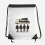 Time To Answer The Call-None-Drawstring-Bag-glitchygorilla