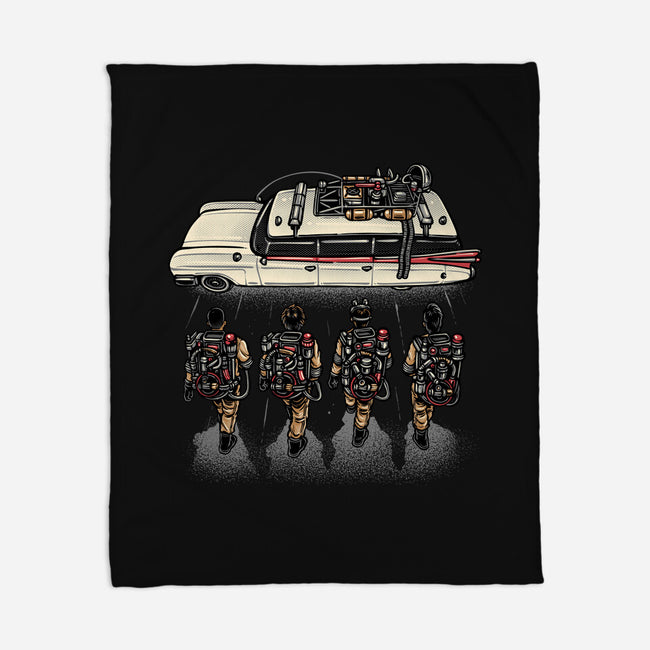 Time To Answer The Call-None-Fleece-Blanket-glitchygorilla