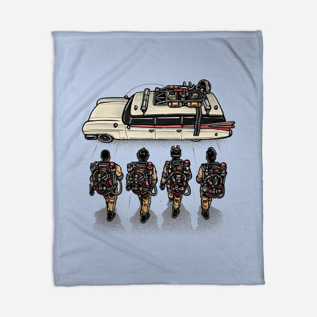 Time To Answer The Call-None-Fleece-Blanket-glitchygorilla