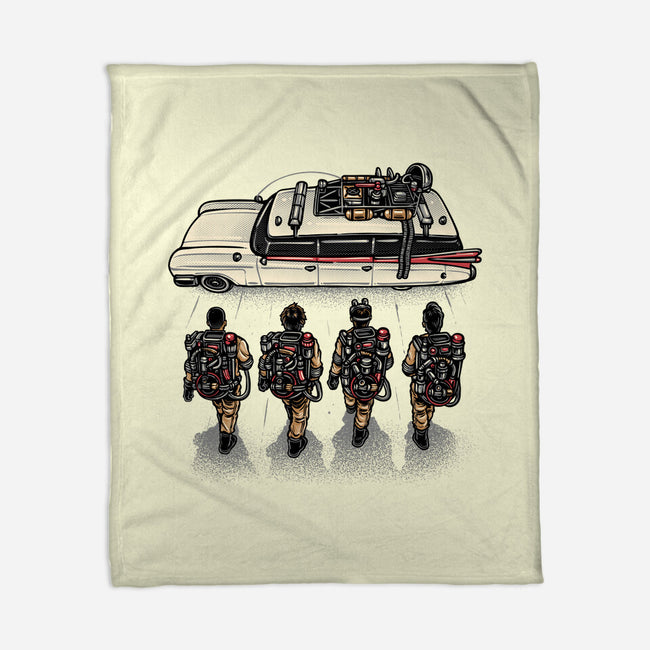Time To Answer The Call-None-Fleece-Blanket-glitchygorilla