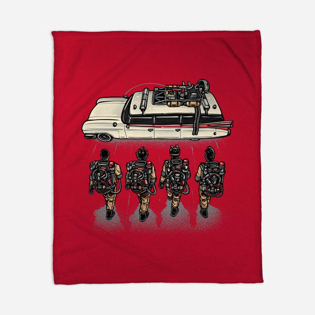 Time To Answer The Call-None-Fleece-Blanket-glitchygorilla