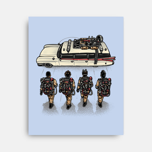 Time To Answer The Call-None-Stretched-Canvas-glitchygorilla