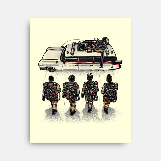 Time To Answer The Call-None-Stretched-Canvas-glitchygorilla