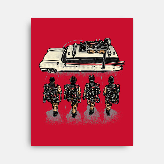 Time To Answer The Call-None-Stretched-Canvas-glitchygorilla