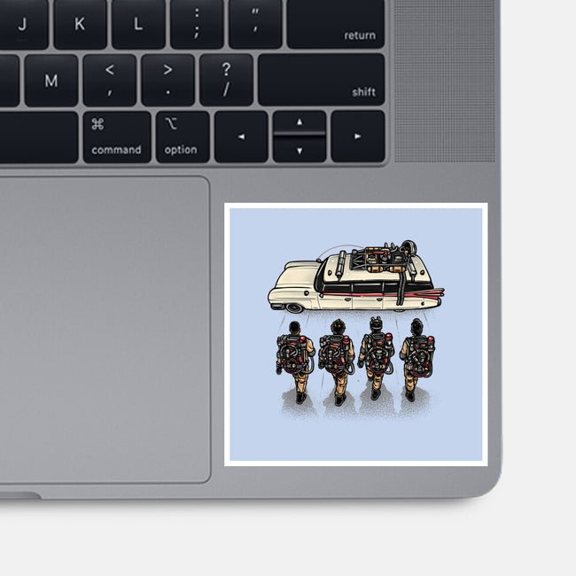 Time To Answer The Call-None-Glossy-Sticker-glitchygorilla