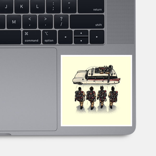 Time To Answer The Call-None-Glossy-Sticker-glitchygorilla