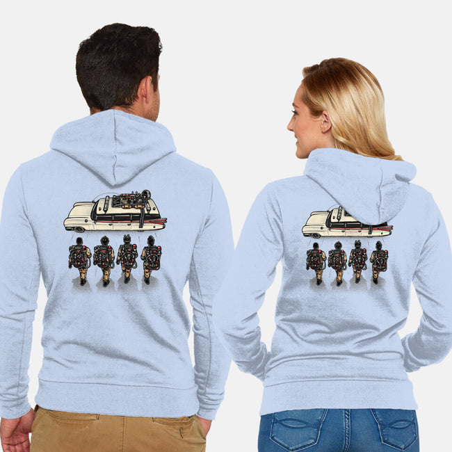 Time To Answer The Call-Unisex-Zip-Up-Sweatshirt-glitchygorilla