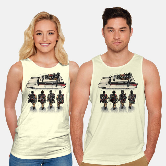 Time To Answer The Call-Unisex-Basic-Tank-glitchygorilla