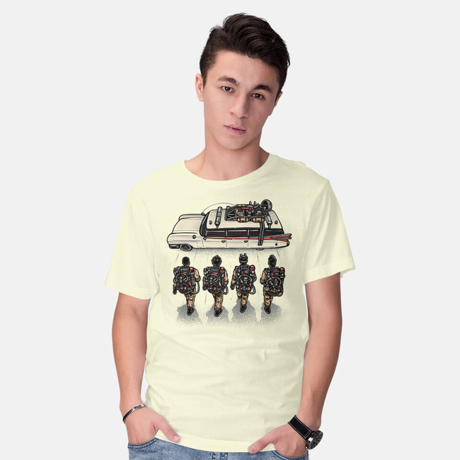 Time To Answer The Call-Mens-Basic-Tee-glitchygorilla