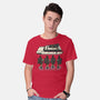 Time To Answer The Call-Mens-Basic-Tee-glitchygorilla