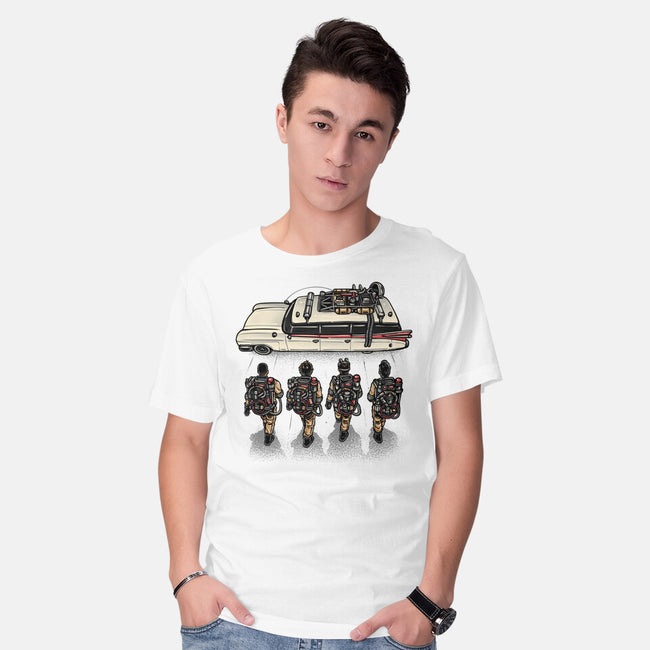 Time To Answer The Call-Mens-Basic-Tee-glitchygorilla