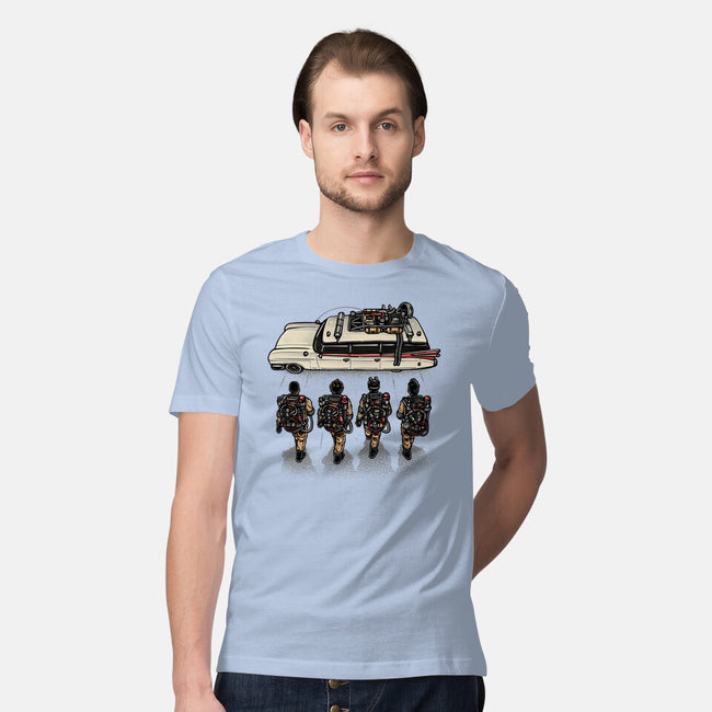 Time To Answer The Call-Mens-Premium-Tee-glitchygorilla