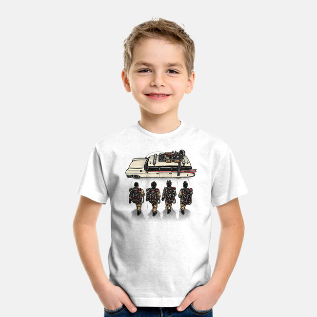 Time To Answer The Call-Youth-Basic-Tee-glitchygorilla