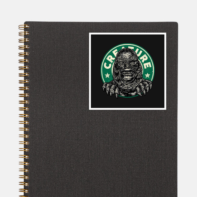 Become The Creature-None-Glossy-Sticker-glitchygorilla