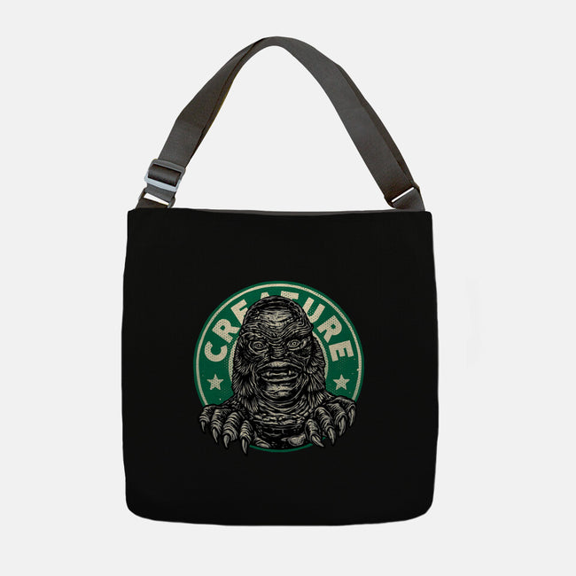 Become The Creature-None-Adjustable Tote-Bag-glitchygorilla
