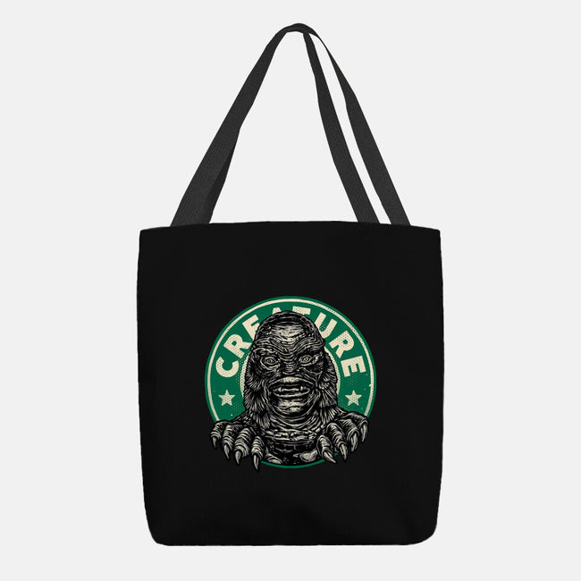 Become The Creature-None-Basic Tote-Bag-glitchygorilla