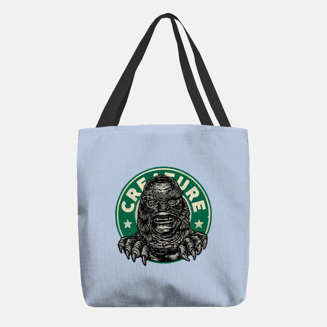Become The Creature-None-Basic Tote-Bag-glitchygorilla