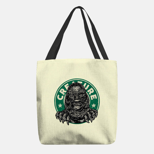 Become The Creature-None-Basic Tote-Bag-glitchygorilla