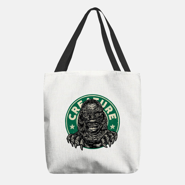 Become The Creature-None-Basic Tote-Bag-glitchygorilla