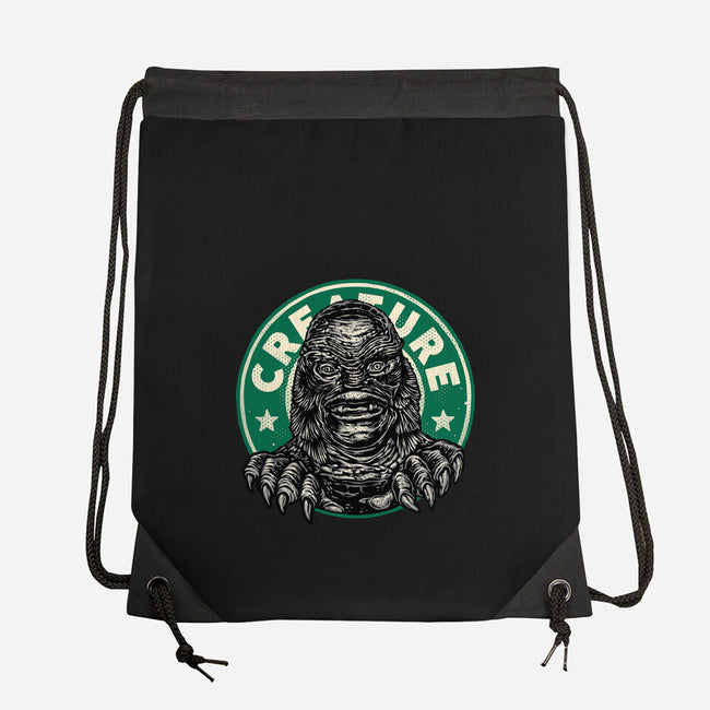 Become The Creature-None-Drawstring-Bag-glitchygorilla
