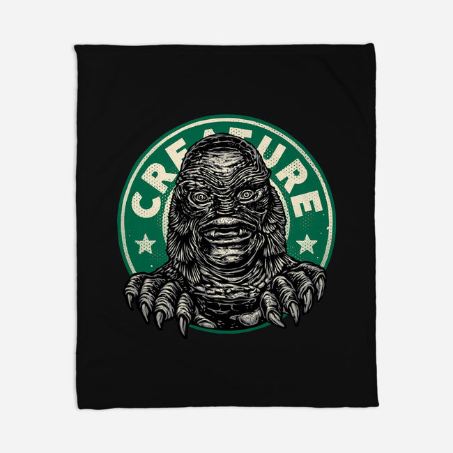 Become The Creature-None-Fleece-Blanket-glitchygorilla
