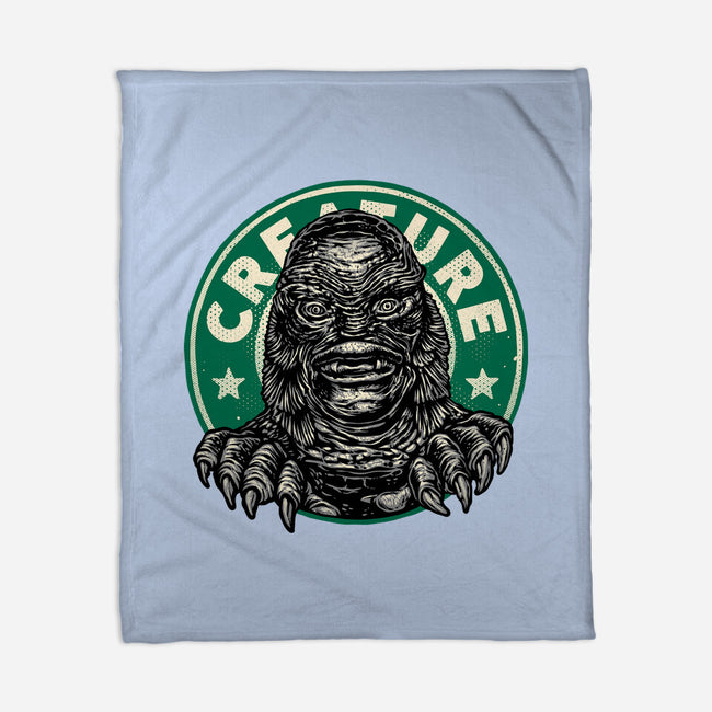 Become The Creature-None-Fleece-Blanket-glitchygorilla