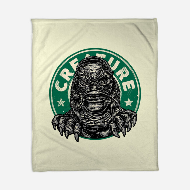 Become The Creature-None-Fleece-Blanket-glitchygorilla