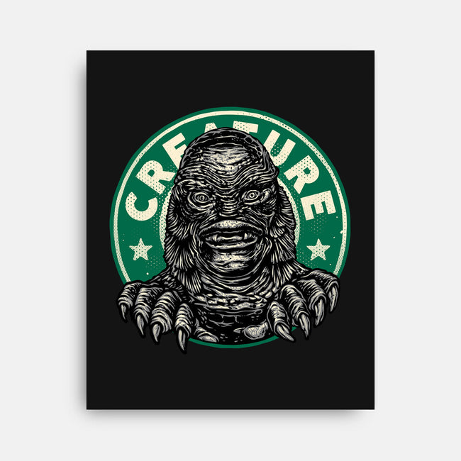 Become The Creature-None-Stretched-Canvas-glitchygorilla