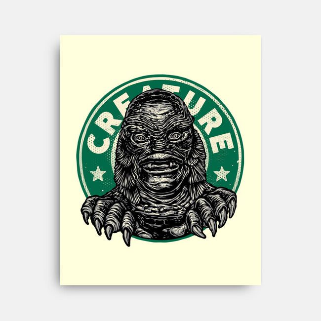 Become The Creature-None-Stretched-Canvas-glitchygorilla
