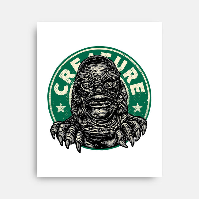 Become The Creature-None-Stretched-Canvas-glitchygorilla