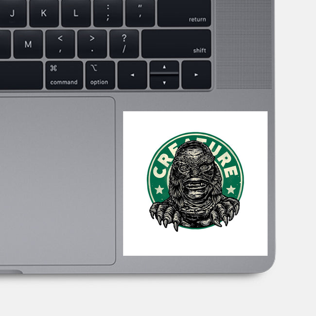 Become The Creature-None-Glossy-Sticker-glitchygorilla