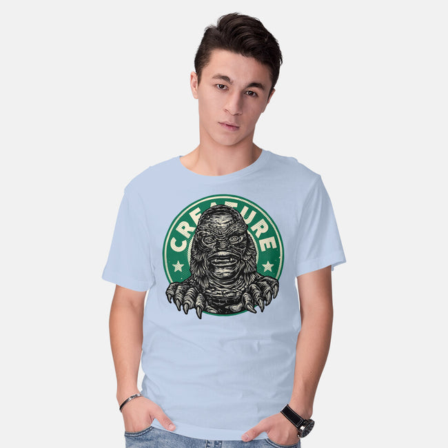 Become The Creature-Mens-Basic-Tee-glitchygorilla