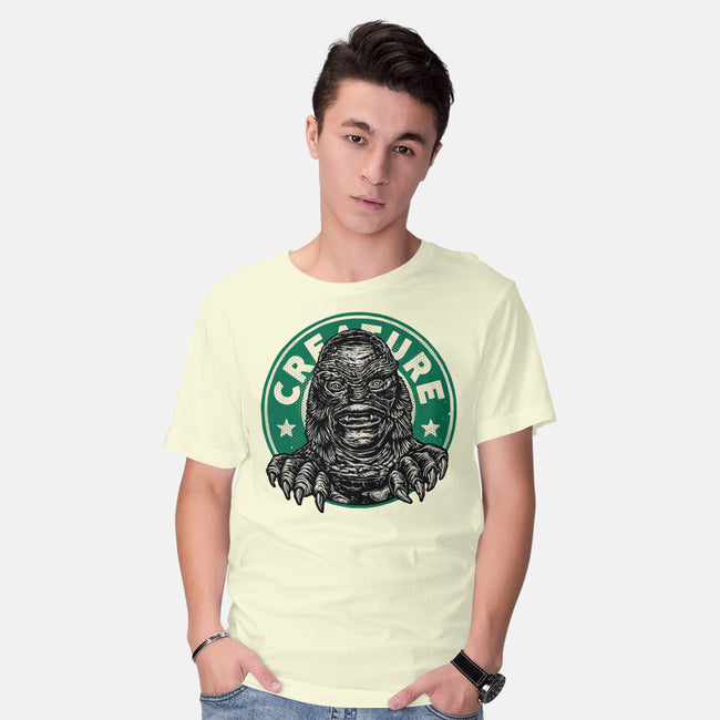 Become The Creature-Mens-Basic-Tee-glitchygorilla