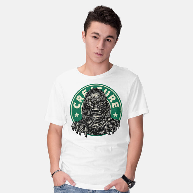 Become The Creature-Mens-Basic-Tee-glitchygorilla