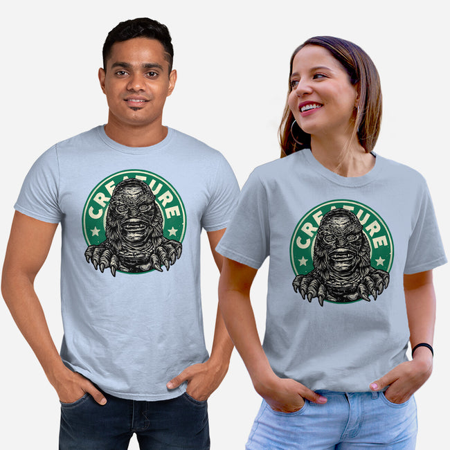 Become The Creature-Unisex-Basic-Tee-glitchygorilla