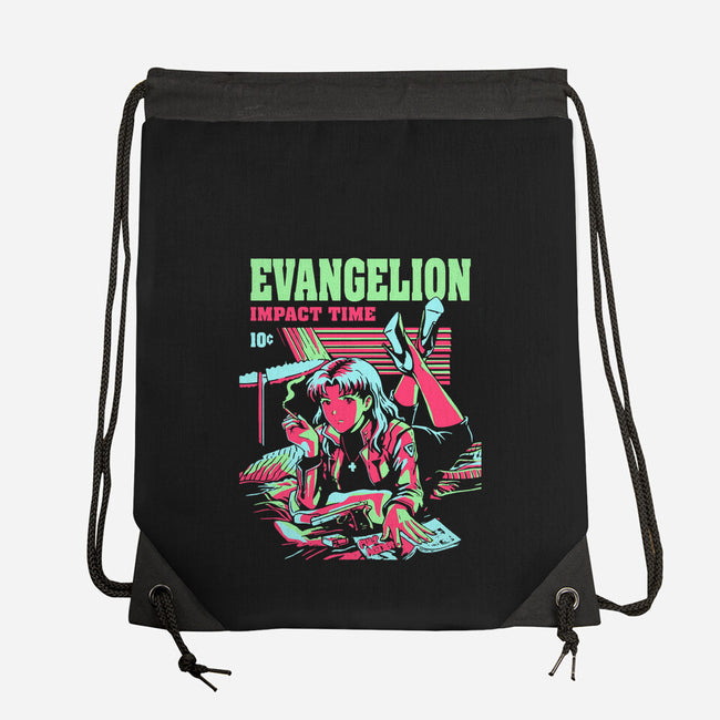 Evangelion Impact Time-None-Drawstring-Bag-Diego Gurgell