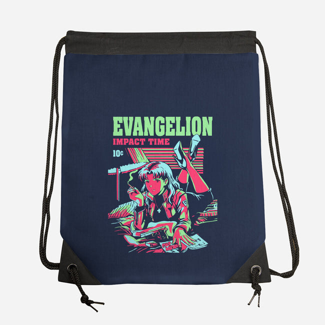 Evangelion Impact Time-None-Drawstring-Bag-Diego Gurgell