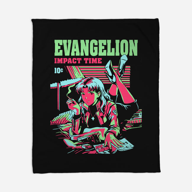Evangelion Impact Time-None-Fleece-Blanket-Diego Gurgell