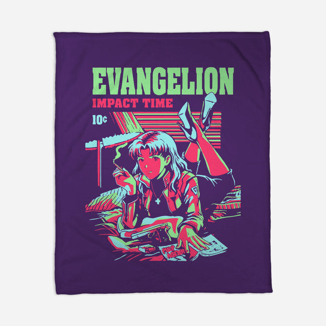 Evangelion Impact Time-None-Fleece-Blanket-Diego Gurgell