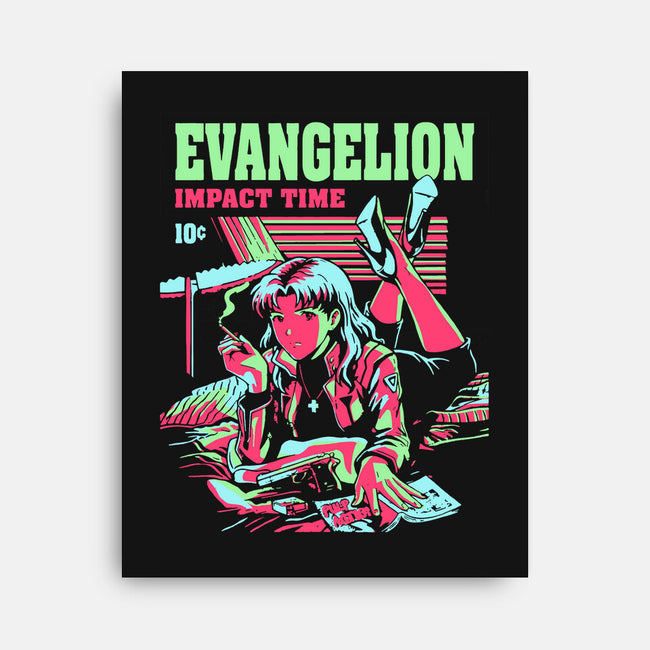 Evangelion Impact Time-None-Stretched-Canvas-Diego Gurgell