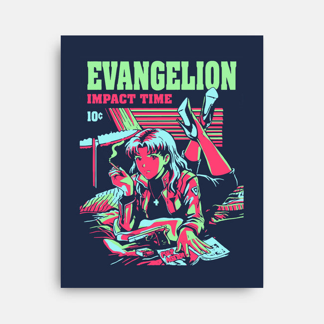 Evangelion Impact Time-None-Stretched-Canvas-Diego Gurgell