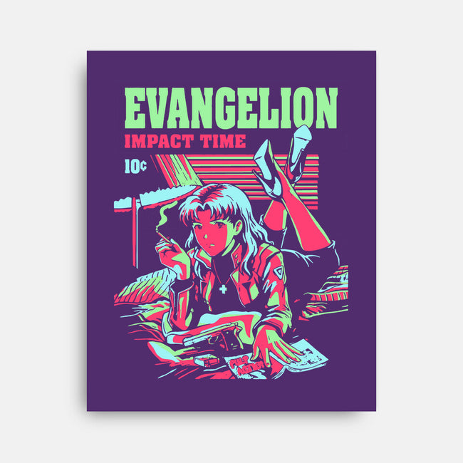 Evangelion Impact Time-None-Stretched-Canvas-Diego Gurgell