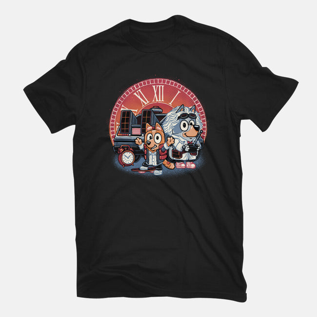 Bark In Time We Go-Mens-Heavyweight-Tee-glitchygorilla