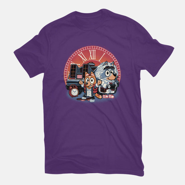 Bark In Time We Go-Womens-Fitted-Tee-glitchygorilla