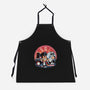 Bark In Time We Go-Unisex-Kitchen-Apron-glitchygorilla