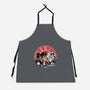 Bark In Time We Go-Unisex-Kitchen-Apron-glitchygorilla